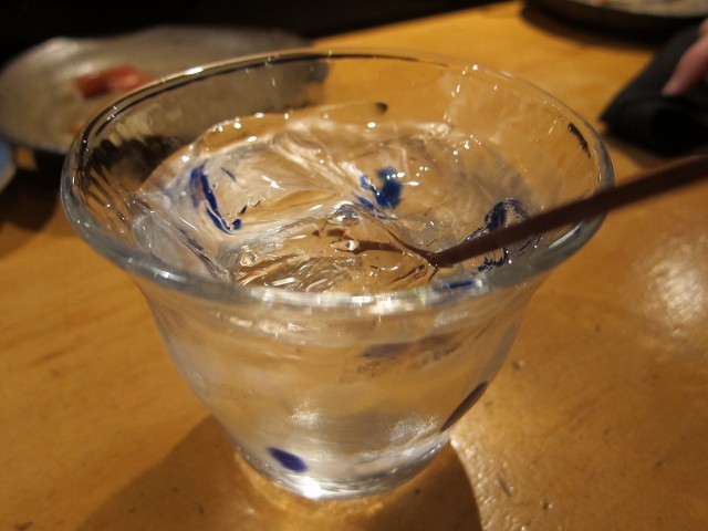 Shochu at Nakato