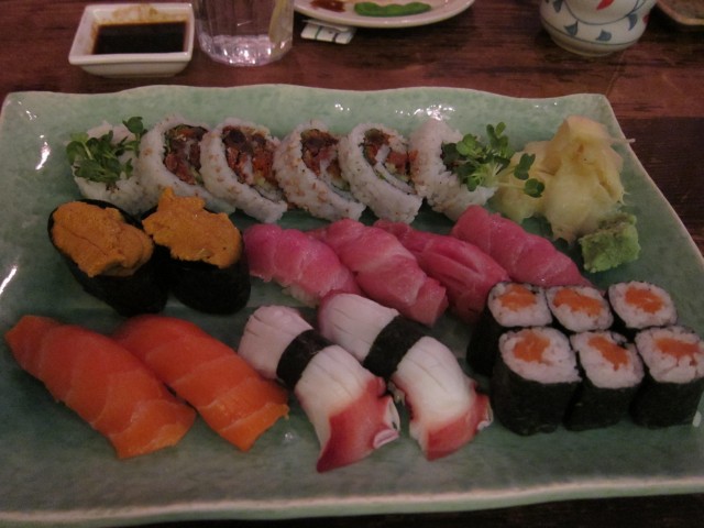 Round two of nigiri at Hashiguchi Jr.