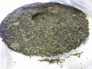 Menghai 7542 pu-erh bing