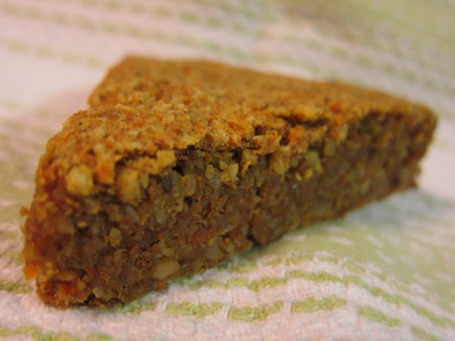 Carrot cake breakfast bar