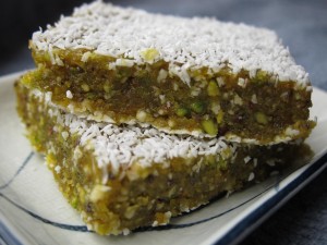 Orange pistachio bars 4