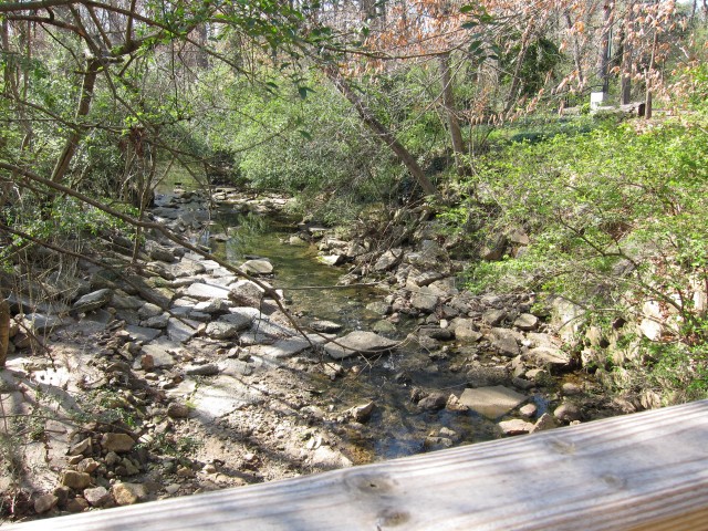 Stream under the bridge