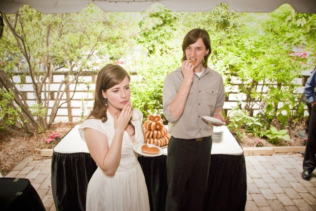 Mmmm, donut cake