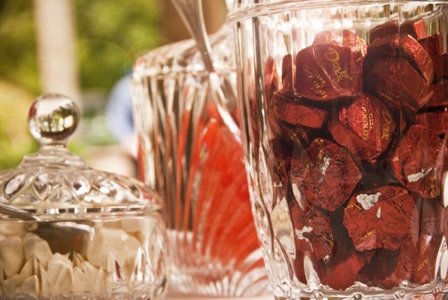 Wedding candy dishes