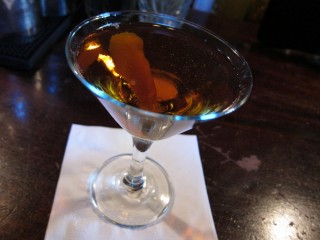 Smith rye manhattan