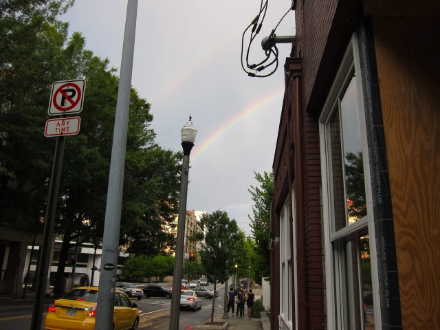 Double rainbow Decatur
