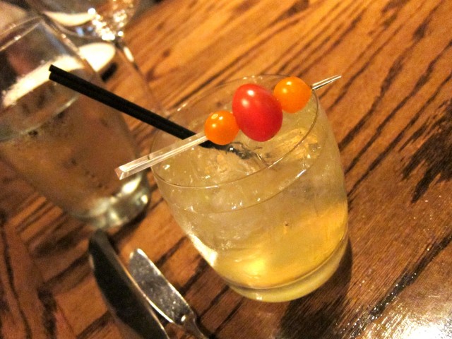 Heirloom tomato cocktail