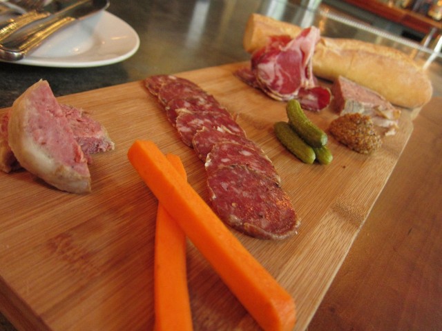 Leon's charcuterie platter