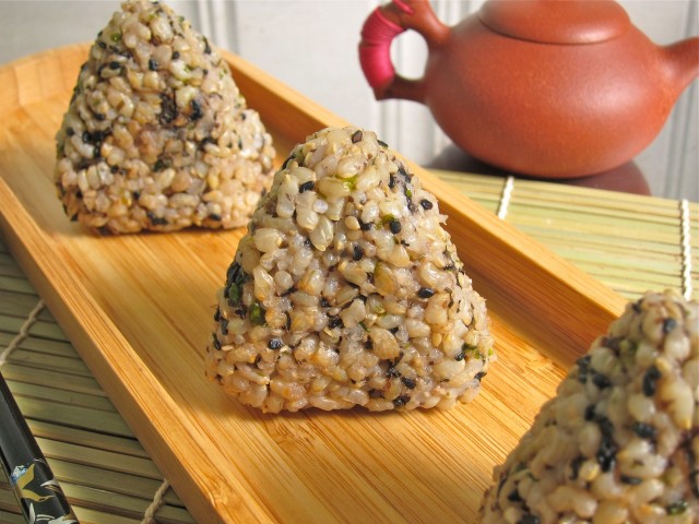 Onigiri texture