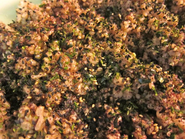 Seaweed brown rice