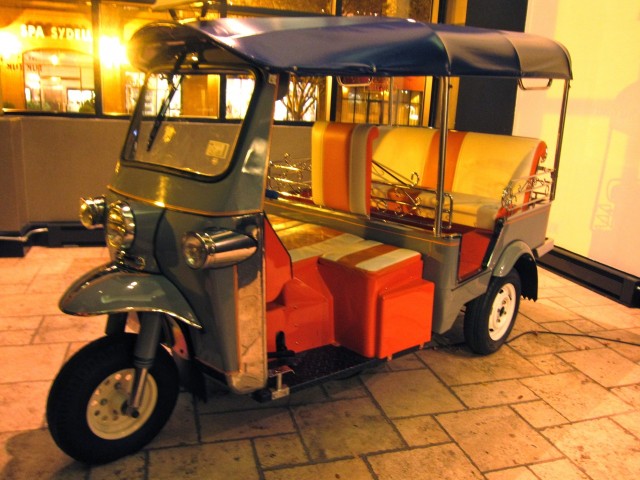 A real tuk tuk