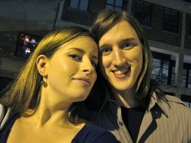 Jeff and I outside Abattoir