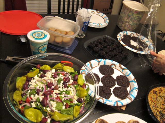 Potluck spread 2