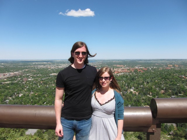 Boulder scenery on the mountain