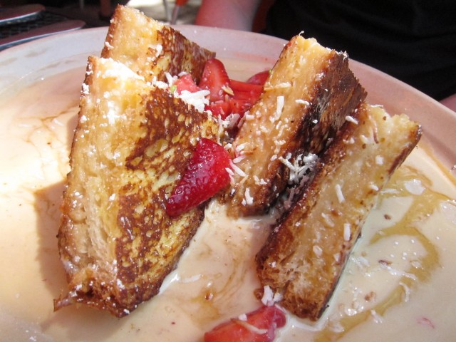 OMG french toast at Snooze