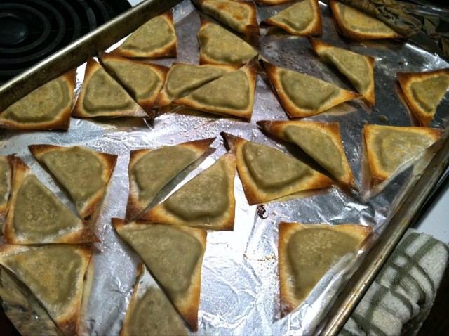 Carol's shiitake wontons