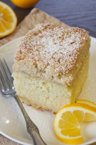 Lemon ginger coffeecake