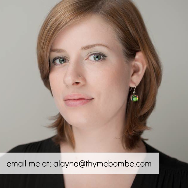 Alayna Tucker, Author of ThymeBombe.com