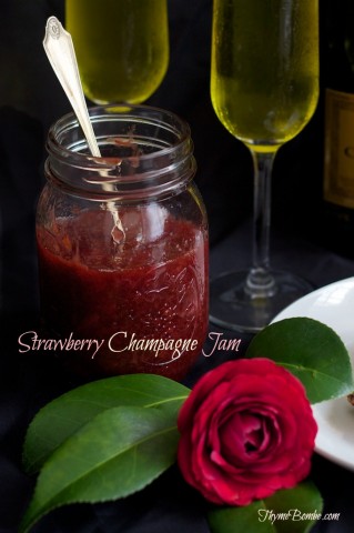 Strawberry Champagne Jam